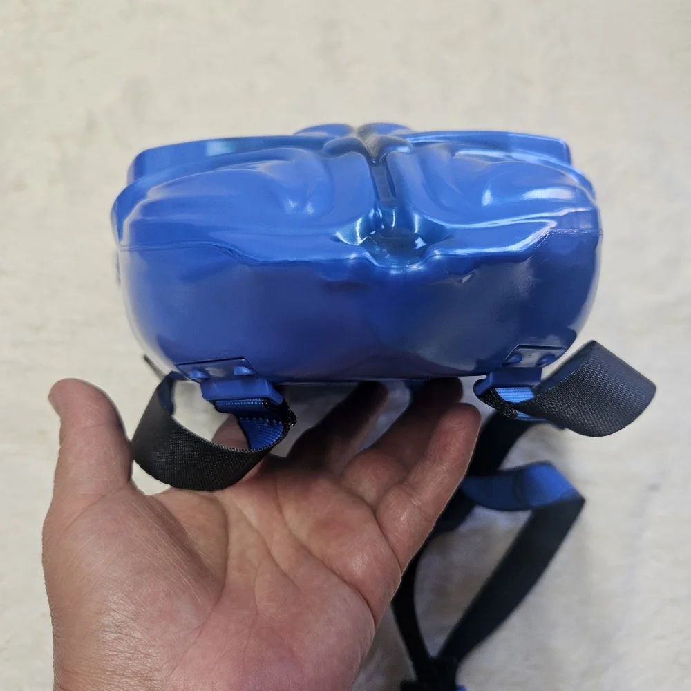 DC Blue Beetle Movie Popcorn Vessel Bucket Tub Cosplay Blackpack Toy Collectible